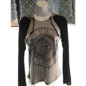 "Live by the sun, love by the moon" Hoodie